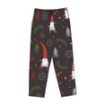 thumbnail image 4 of Haiem Cute Christmas Gnomes Women's Pajama Pants Ultra Lightweight Pjs Bottoms Sleepwear Bottom Pants With Pocket Drawstring-Medium, 4 of 9