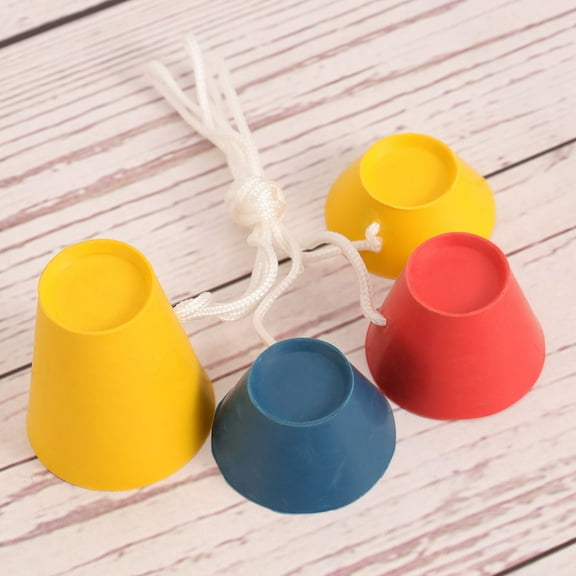 Raindrops 4Pcs Professional Golf Tees Hard Ground Compatibility Jumbo Rubber Golf Tees