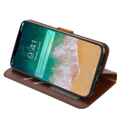 Apple iPhone Xs Max (6.5 Inch) - Phone Case Leather Flip Wallet