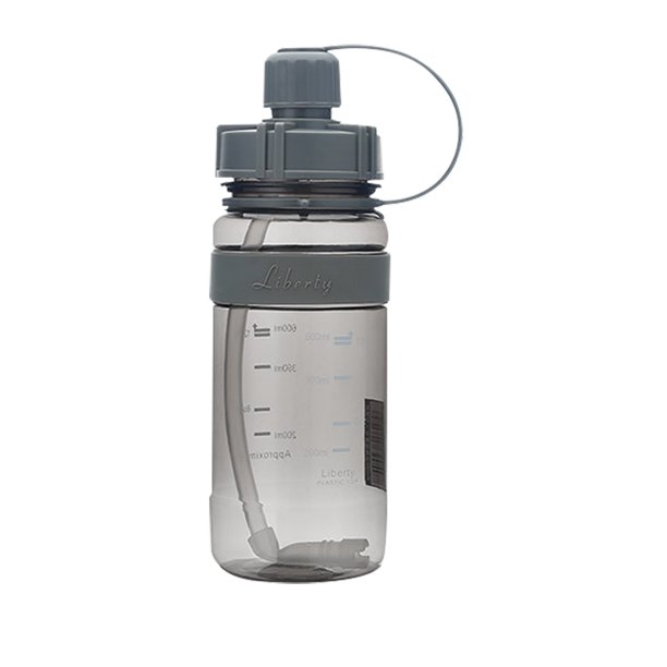 Botella de deporte de viaje al aire libre para niños y estudiantes con correa de vaso de agua de plástico con espacio de paja para PC Wmkox8yii jkg6043