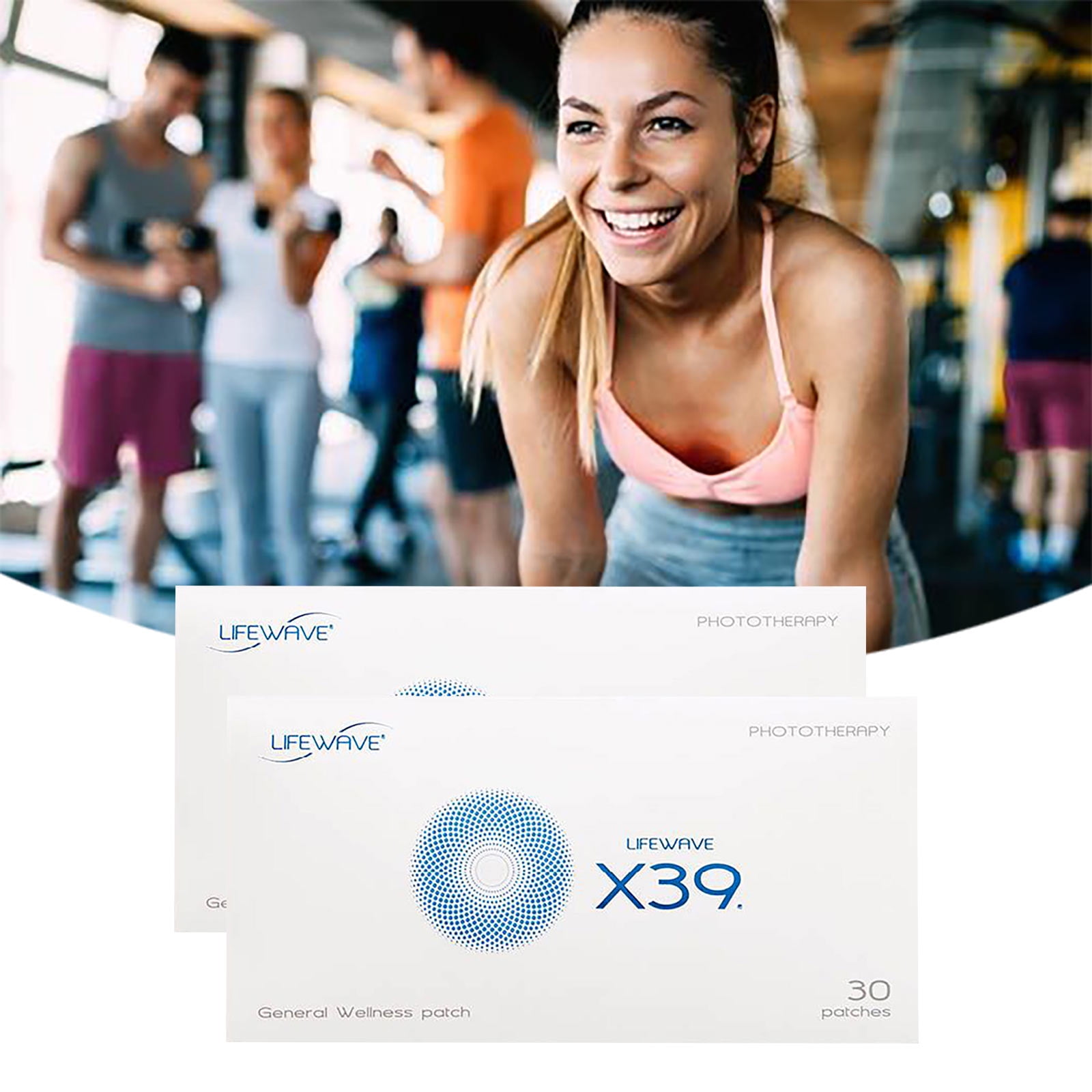 LifeWave X39 Patches - 30 Pcs | Enhance Strength & Stamina