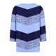 thumbnail image 5 of Blusas de Manga Corta para las Mujeres Impresas 3/4 Manga Cuello Redondo Blusa Casual, Ligero Diario Superior, 5 of 5