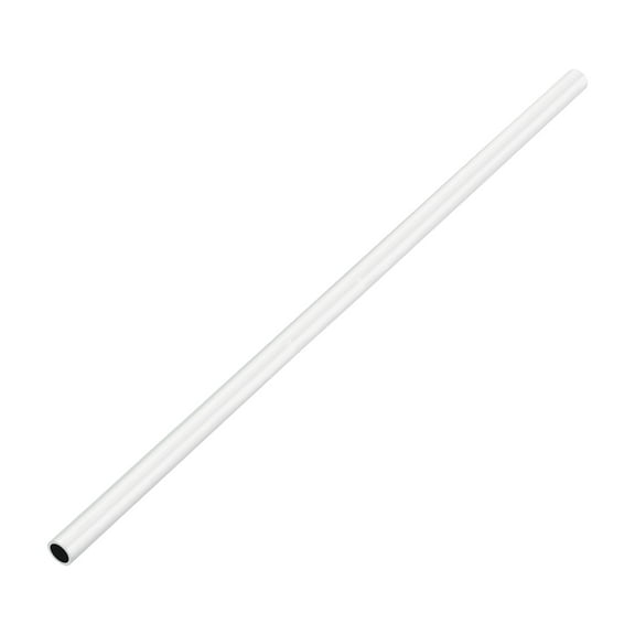 Uxcell 6063 Aluminum Tubing Round Tube 0.35"(9mm) OD x 0.24"(6mm) ID 18"(457.2mm) Length Metal Straight Pipe for Industrial, DIY Craft, Furniture, Decoration, Silver