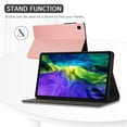 thumbnail image 3 of Dteck Case for Samsung Galaxy Tab A7 Lite 8.7-inch T220 T225,Luxury PU Leather Slim Protective Case Kickstand Lightweight Cover for Galaxy Tab A7 Lite 8.7 2021,Rosegold, 3 of 5