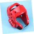 thumbnail image 3 of Helmet for Kids Adult Helmet Eva Helmet for Kickboxing Children Protective Gear Kid's Helmet for Boxing Headgear Combination Protective Gear Red XL, 3 of 4