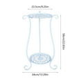 thumbnail image 3 of NWOKYZGH Metal Plant Stand 2 Tier Indoor Outdoor, Tall Flower Pot Shelf Rustproof Stable Corner Stand, Multiple Plant Display Rack for Living Room Patio Balcony Garden, 3 of 6