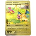 thumbnail image 3 of English 10000 Point Metal Card Vmax Gx Metal Cards Pikachu Charizard Gold Limited Game Collection Card Edition Kids Gift, 3 of 5