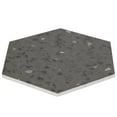 thumbnail image 6 of Industry Tile 8x10 Hexagon Spark Gray Porcelain Tile (1 Box, 9.9 Sq. Ft.), 6 of 6