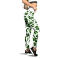 thumbnail image 2 of Leggings de talle alto para mujer Medias con control de barriga para mujer Medias con estampado del día de San Patricio Pantalones de yoga para entrenamiento Fridja  nalpqowj16375, 2 of 9