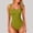 Green, variant on Shapewear for Womens, Seamless Comfort Tummy Control Tight Fit High Support Shaping Thong Bodysuit Pink S