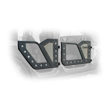 Dv8 Offroad Rdjl 01F Rock Doors Fits 18 22 Fits/For Gladiator Wrangler (Jl) Fits select: 2021 JEEP WRANGLER UNLIMITED, 2020 JEEP WRANGLER