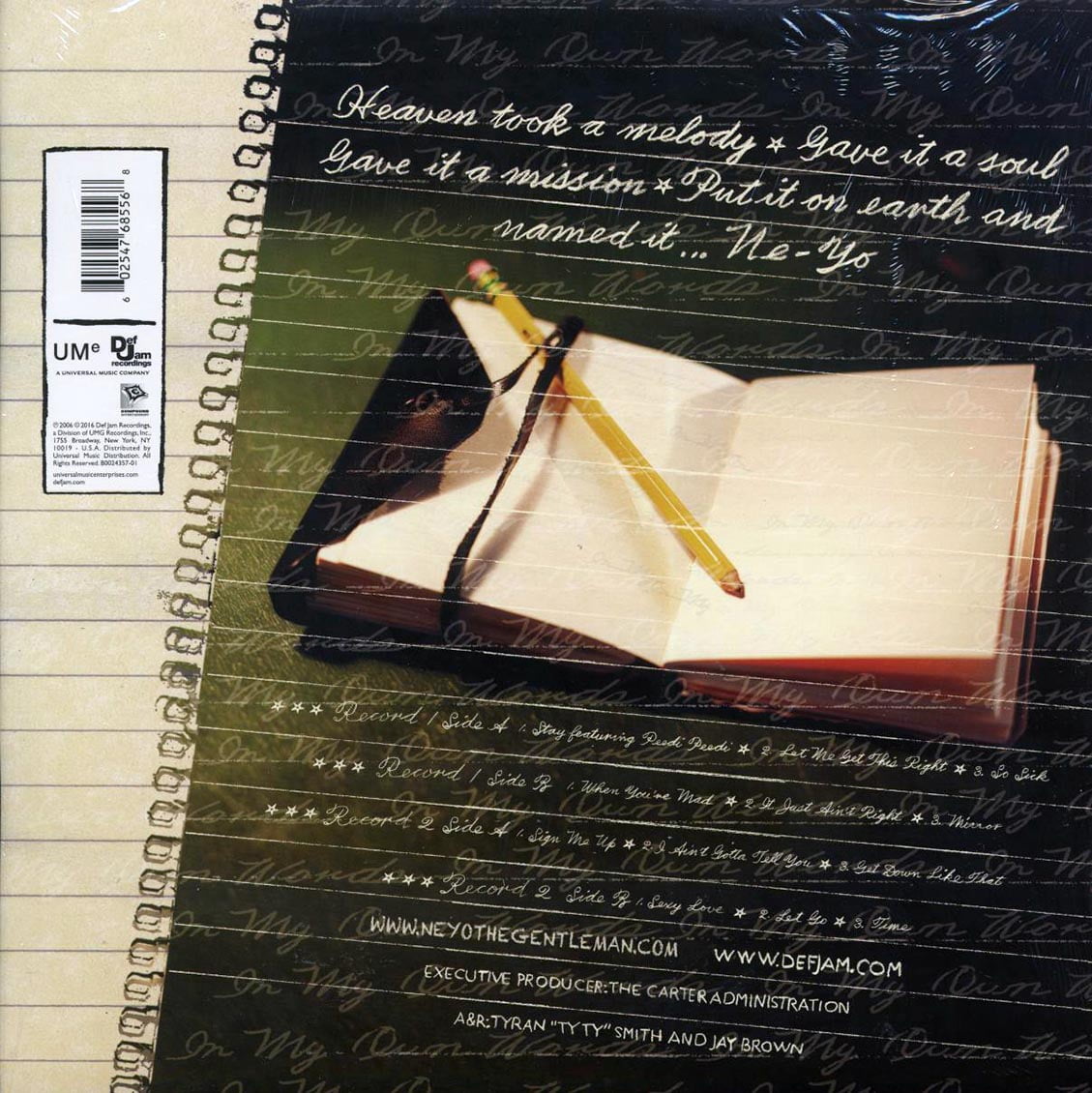 洋楽 ne-yo In My Own Words LP Ne-Yo – In My Own Words – 2 x Vinyl (LP, Album), 2006