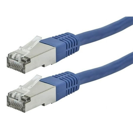 UPC: 0757901812323 | Monoprice 11259 Flexboot Series Cat6A 26AWG STP Ethernet Network Patch Cable – Blue  14 ft.