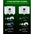 thumbnail image 6 of QQV Controller Battery Pack for Xbox Series X|S Controller,Rechargeable Batteries Packs with 2x3600mWh Battery Pack for Xbox One/X/S/Elite Controller-2Pack, 6 of 6