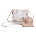 thumbnail image 2 of Clear Bag Stadium Approved, Transparent Crossbody Purse Small Clear Crossbody Bag with Adjustable Shoulder Strap, 2 of 9