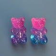 thumbnail image 6 of Grofry Women Earring,Candy Color Cartoon Gummy Bear Ear Stud Jewelry Gift 6#, 6 of 7