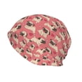 thumbnail image 2 of Logiee Cute French Bulldog Print Unisex Knit Beanie for Men Women Winter Hat,Beanies Skull Caps, 2 of 7