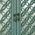 thumbnail image 7 of Kensington Blue 3 Door Accent Cabinet, 7 of 7
