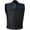 PaisleyBlue, variant on SOA Men's Leather Armor Motorcycle Vest - 100% Genuine Cowhide Biker Vest Black XL