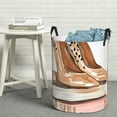 thumbnail image 6 of Gaeub Stylish High Heels On Books Dirty Clothes Storage Basket, Toy Storage Bin for Storing Clothing, Diapers, Toys-, 6 of 6