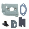 thumbnail image 1 of Carburetor Bracket Guide Gaskets Kit For Chainsaw 4500 5200 5800 45CC 52CC 58CC, 1 of 10