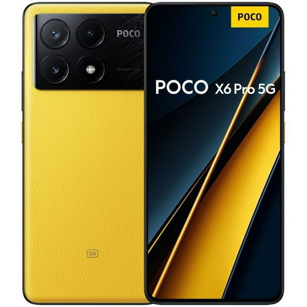 Smartphone Xiaomi Poco X6 Pro 5G Dual sim 512GB 12ram Amarillo
