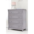 thumbnail image 2 of Sorelle Princeton Elite 4-Drawer Dresser - Weathered Gray, 2 of 5