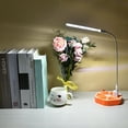 thumbnail image 3 of White Light LED USB Night Light Extended Metal Pole Moving Power Learning Table Lamp-White, 3 of 8