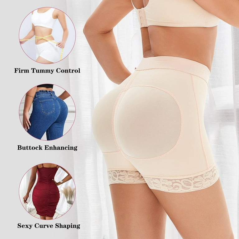 Lilvigor Butt Lifter Panties Body Shaper for Women Hip Enhancer Tummy  Control Shapewear Shorts Underwear 