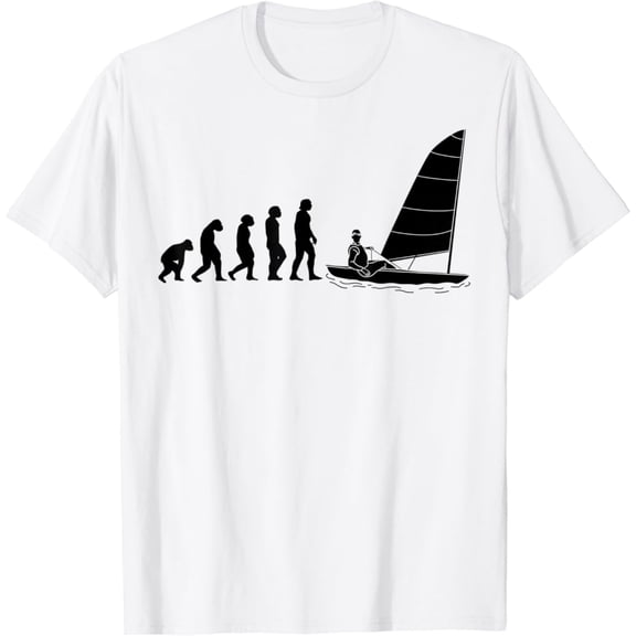 Simple Fit Sailing Sailinger Evolution Sailing Sail Boats Sailing T-Shirt All Size S-5XL