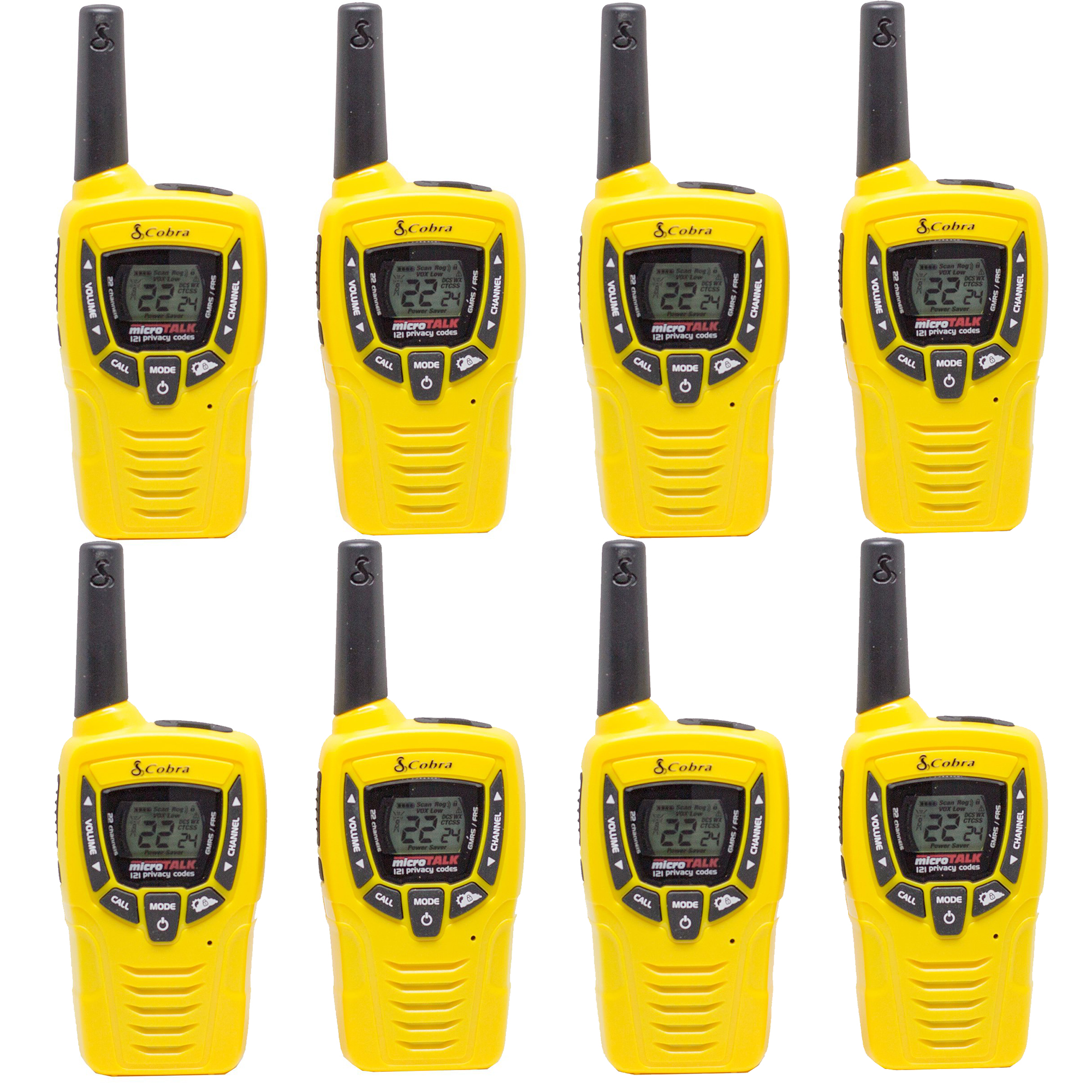 TwoWay Radios Business Cobra 22 Channel Walkie Talkie 23 Mile VOX
