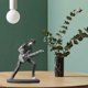 thumbnail image 4 of Rock band Player resina estatua tabletop ornament, cantante instrumentos musicales escultura Oficina de la escultura Decoración para para el - Guitarra electric Baoblaze Escultura de escritorio, 4 of 7