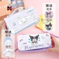 thumbnail image 2 of Sanrio serie figura de acción diy bolígrafo Cinnamoroll perro Kuromi gran capacidad estudiante lindo estuche de lápices, 2 of 4
