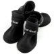 thumbnail image 2 of 2 pares de zapatos para perros, botas de silicona, impermeables y antideslizantes para la lluvia, para perros pequeños (S, negro), 2 of 5