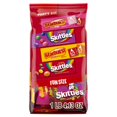 thumbnail image 1 of SKITTLES Original, SKITTLES Wild Berry & STARBURST Original and STARBURST FaveReds Fun Size - Assorted Candy Variety Pack - Candy Bulk Individually Wrapped, 20.13oz, 1 of 5