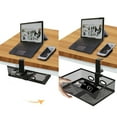 thumbnail image 2 of Space Saving Under Desk Drawer Organizer Tray Multifunctional Metal Wire Basket, 2 of 7