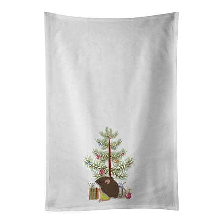 

Baby Mouse Merry Christmas White Kitchen Towel Set of 2 19 in x 28 in
