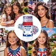 thumbnail image 6 of 4th of July Glitter Stick, Patriotic Red White and Blue Glitter Stick, 250th Birthday USA Flag Stick, 4th of July Outfits Accessories for Kidults Teen Women Men, Independence Day Decor(H), 6 of 7