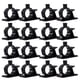 thumbnail image 2 of 100 abrazaderas de cable ajustables, autoadhesivas, fijas, organizadoras, sujetadores de cables, 2 of 7
