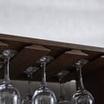 thumbnail image 3 of Home Source Wine Storage Cabinet Walnut, 3 of 5