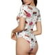 thumbnail image 2 of Fotbe Birthday Cake Body de Mujer con Cuello Redondo y Mangas Cortas, Sin Mangas Ajustado, Suave, Cómodo y Básico-Medium, 2 of 7
