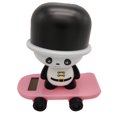 thumbnail image 2 of Solar Powered Dancing Cartoon Toy - Panda Rosa Sunnimix Juguete de figura de animal bailando, 2 of 8