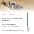 thumbnail image 4 of RC Trailer Chain Tow Hook Steel Rope Adjustable RC Shovel Set Versatile RC Crawler Accessories, 4 of 7