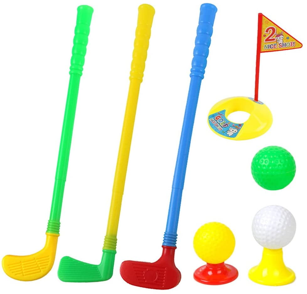 Visland Kids Golf Club Set Toddler Golf Toy, Indoor & Outdoor Sports