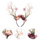 thumbnail image 2 of Diadema de asta de Navidad Tocado divertido Accesorios para el cabello de aro de pelo de alce, 2 of 6