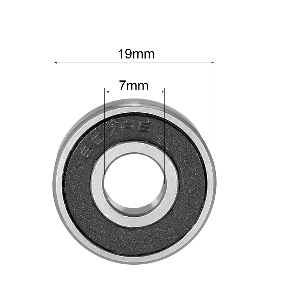 10pcs Bearing 607 607RS 607RZ 607-2RS 7x19x6 ABEC-3 AXK