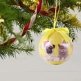 thumbnail image 5 of Roxie Christmas Dog Ball Ornaments Shatterproof Christmas Tree Decorations Large Hanging Ball Pendants with String for Xmas Tree, Holiday Wedding Party Decoration (YELLOW), 5 of 5