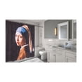 thumbnail image 2 of Carnation Home Fashions Girl with the Pearl Earring Fabric Shower Curtain, 2 of 2