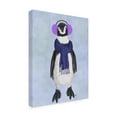thumbnail image 2 of Fab Funky 'Penguin Ear Muffs' Canvas Art, 2 of 3