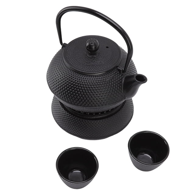 Hervidor De Té De Hierro Fundido, Hervidor De Té De Hierro Fundido Altamente Duradero Que Ahorra Energía, Fácil De Usar Para La Oficina